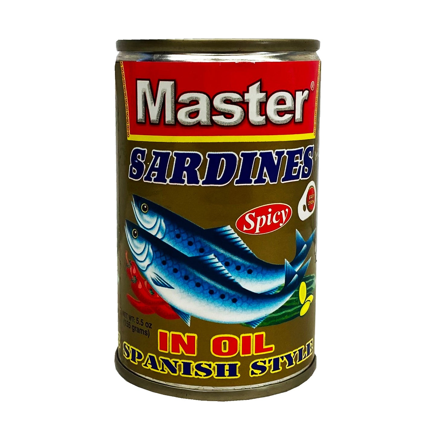 Master Sardines in Oil Spanish Style 155g