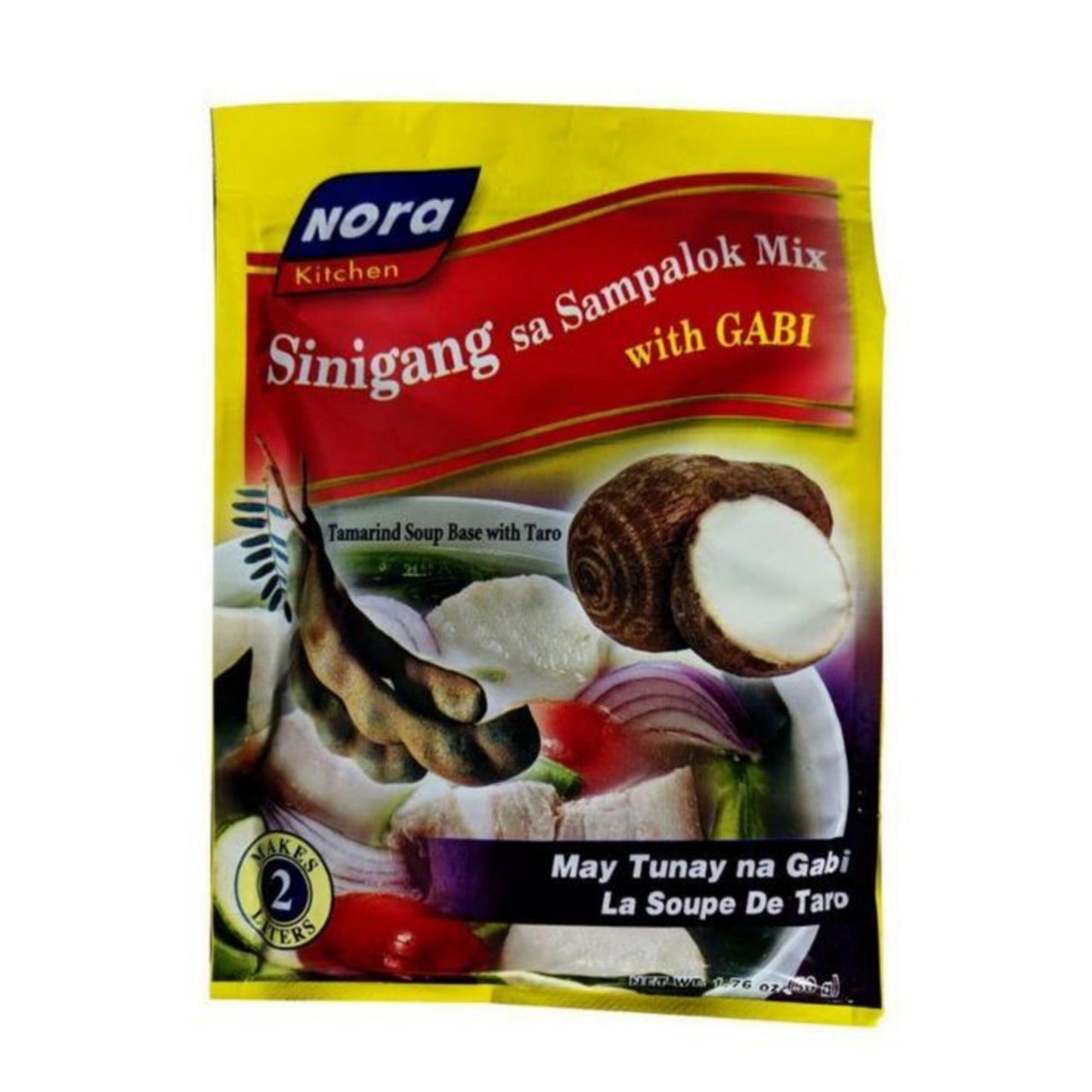 Nora Sinigang sa Sampalok – Tamarind Mix with Gabi 50g