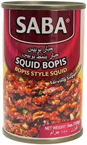 SABA Squid Bopis Style 155g