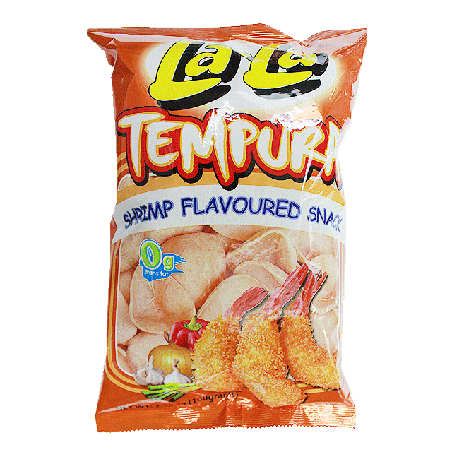 Lala Tempura Shrimp Flavoured Snack 100g Adobo Market