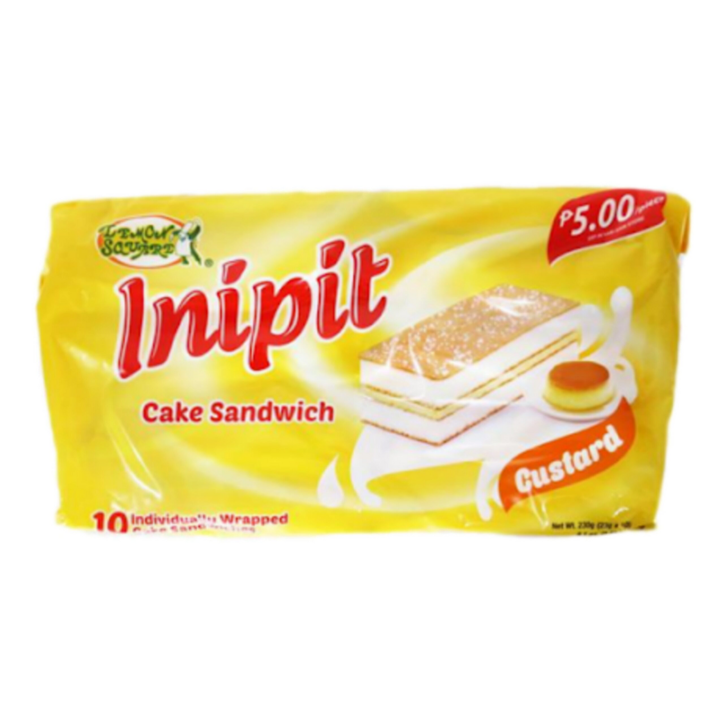 Lemon Square Inipit Custard 230g