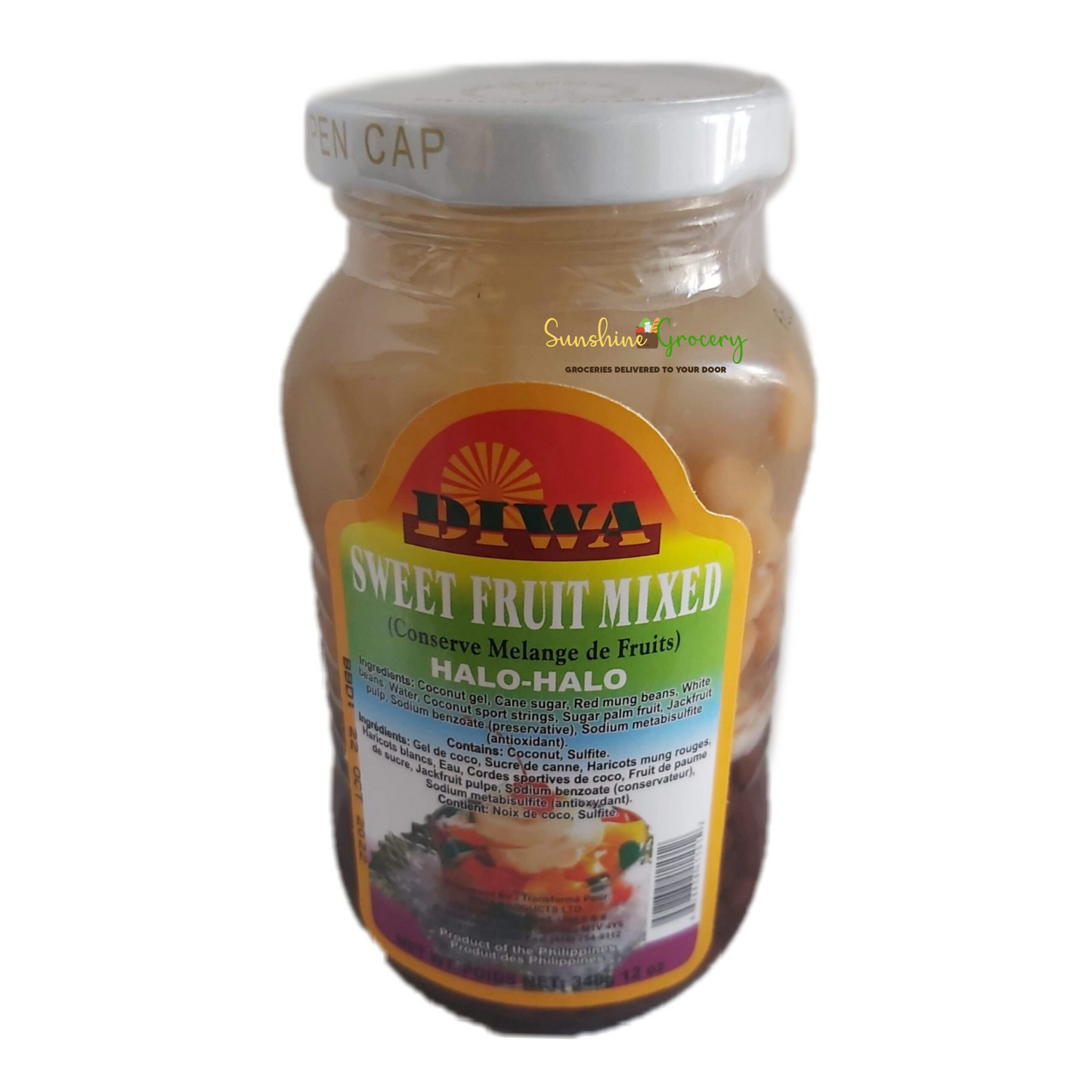 Diwa Mélange de fruits sucrés Halo-Halo 340g