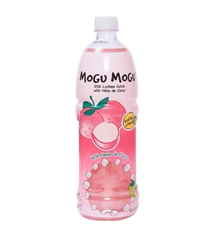 Mogu-Mogu Lychee Flavor with Coconut Gel 1L