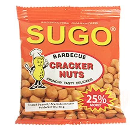 Sugo Barbecue Cracker Nuts 50g