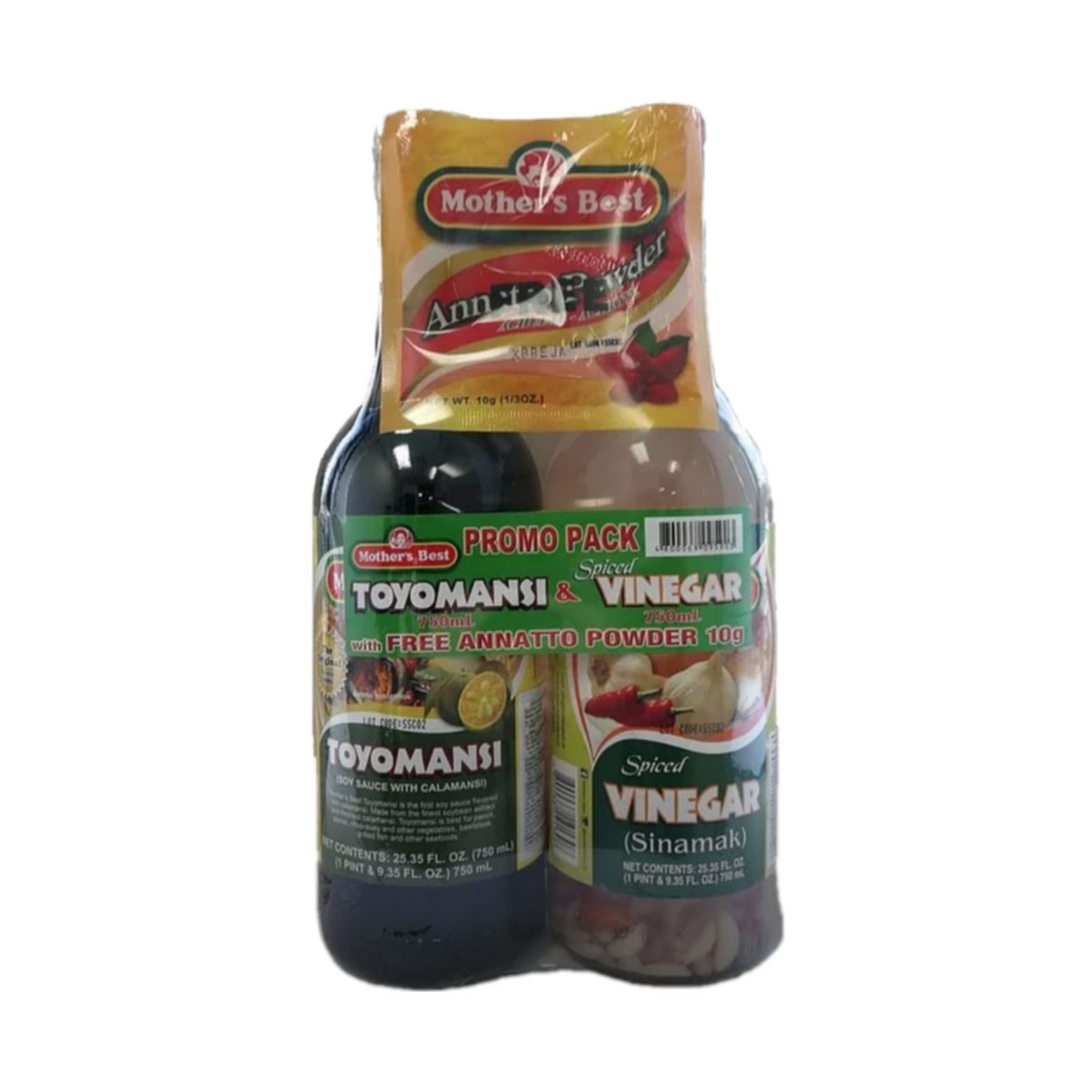 Mother’s Best Bundle Promo Toyomansi and Spice Vinegar with Free Annato Powder 750ml