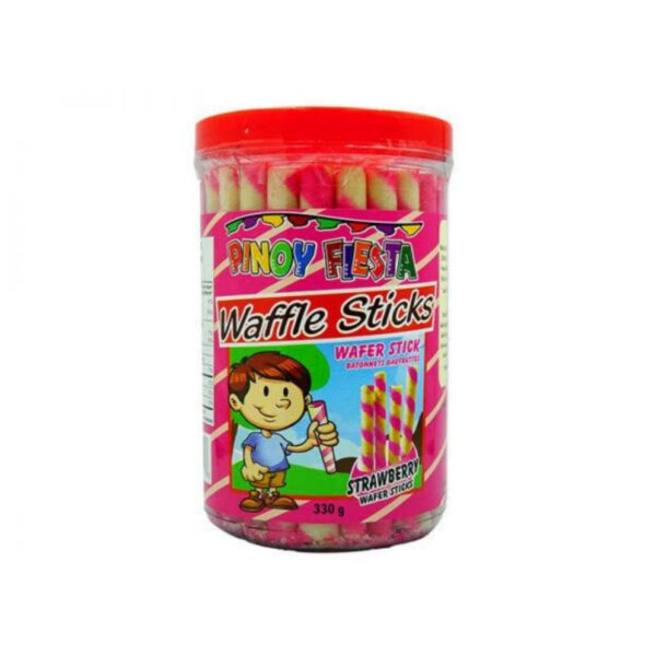 Pinoy Fiesta Wafer Stick Saveur Fraise 380g