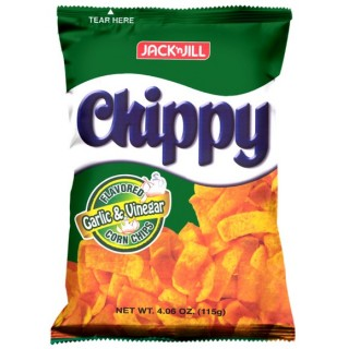 Jack ‘n Jill Chippy Garlic & Vinegar Corn Chips 115g