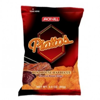Jack ‘n Jill Piattos Roadhouse BBQ Potato Crisps 85g