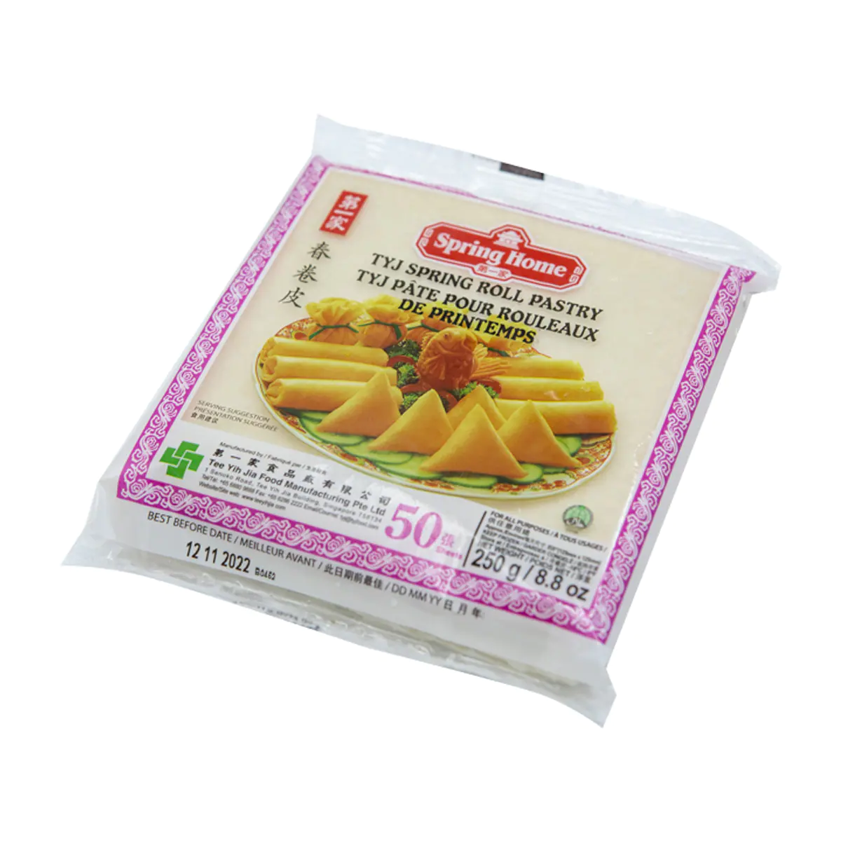 TYJ Spring Roll Wrapper 5″