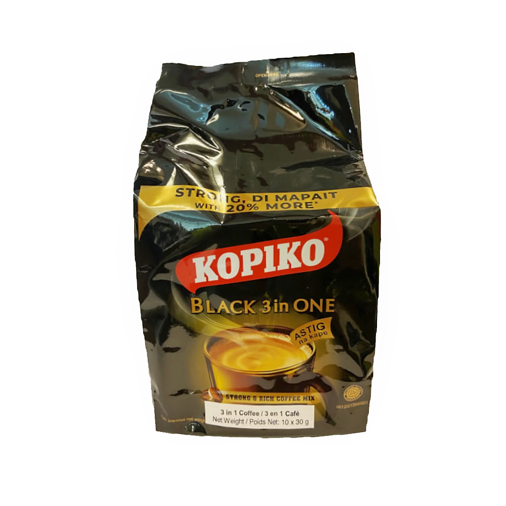 Kopiko 3- in- 1 Black Astig Coffee Small Pack 10x25g