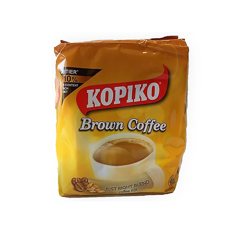 Kopiko 3- in-1 Brown Instant Coffee Small Pack 10x 25g