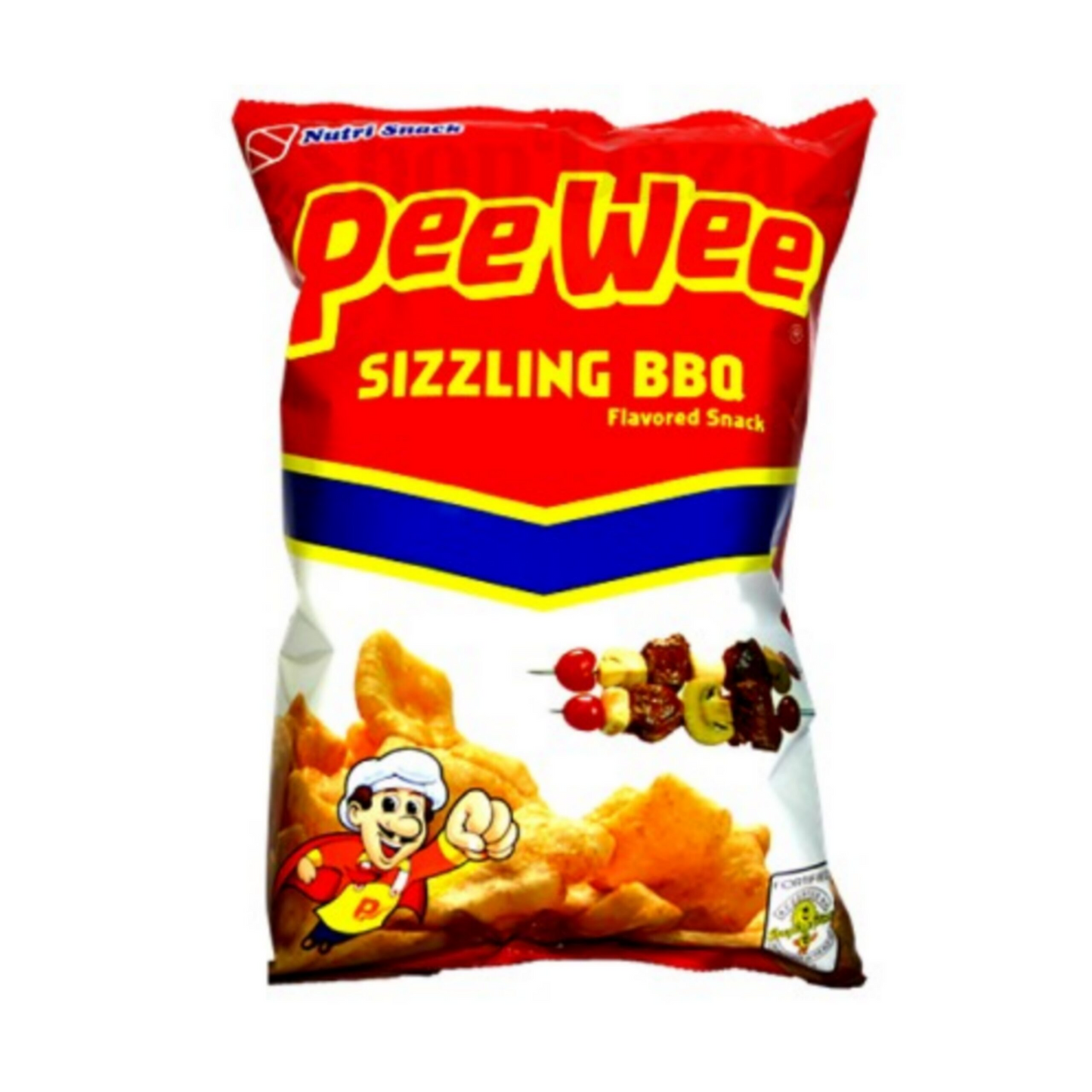 Pee Wee Barbecue grésillant 60g