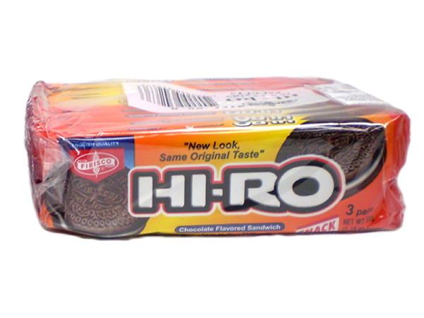 Fibisco Hi-Ro Biscuits aromatisés au chocolat 10x25g