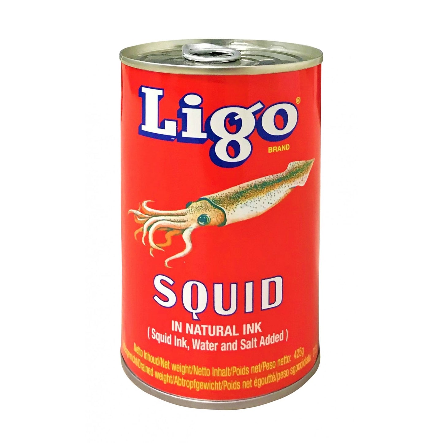 Ligo Squid In Natural Ink 425g5.95