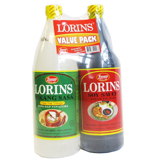 Lorins Value Pack Soy Sauce & Vinegar