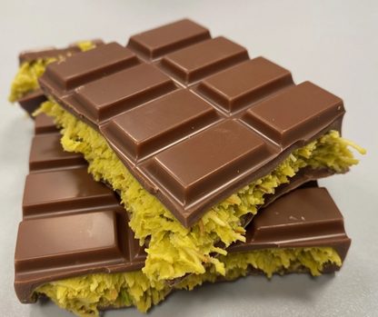 Famous Dubai Chocolate Bar - Kunafa Pistachio Bar