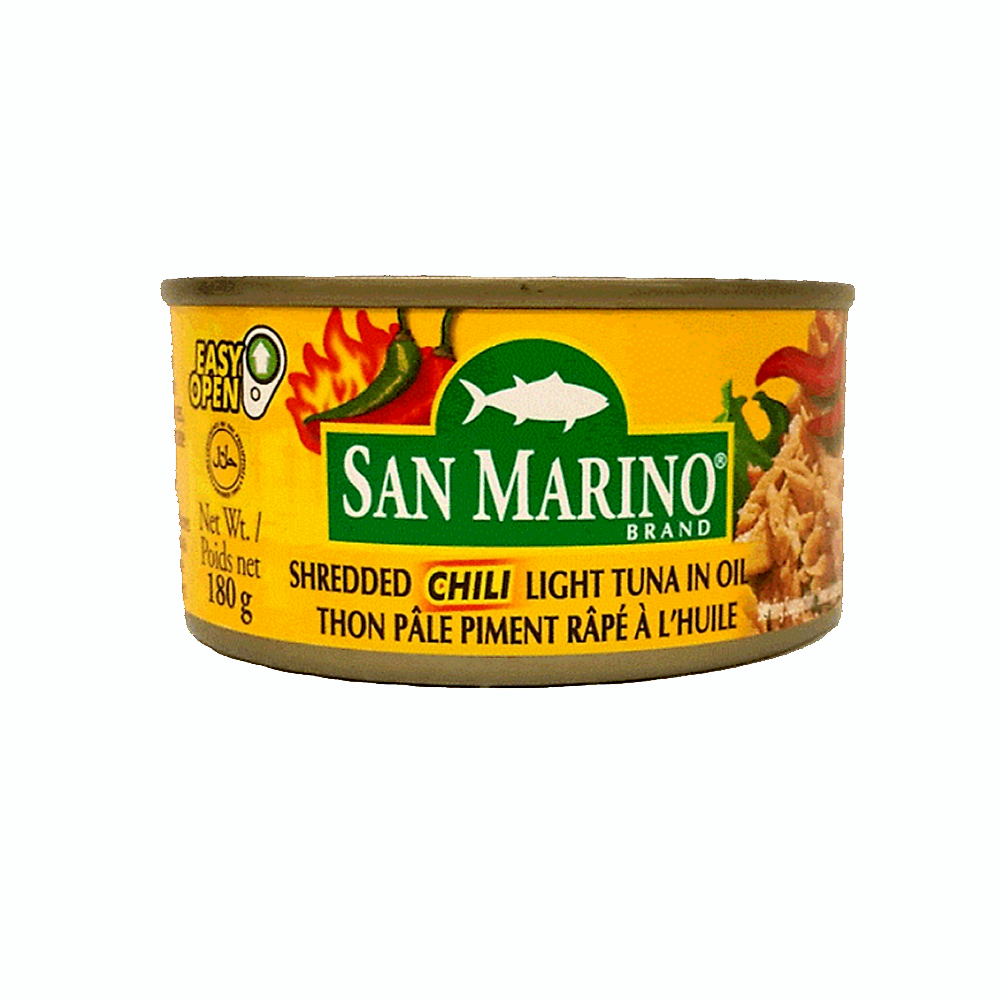 San Marino Shredded Chilli Light Tuna in Oil 85 g