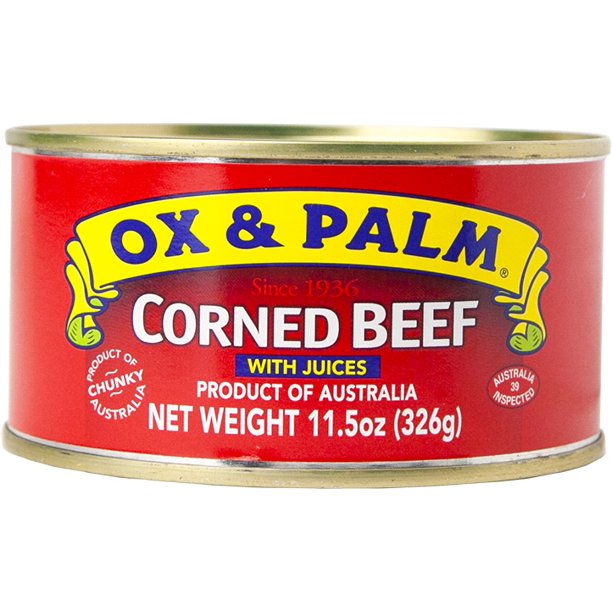 OX & Palm Corned Beef 326g