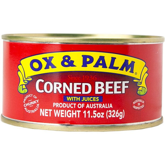 OX & Palm Corned Beef 326g