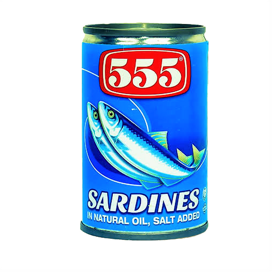 555 Sardines in Natural Oil 155 g