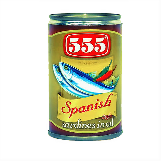 555 Sardines in Spanish Style Soya and Oil 155 g