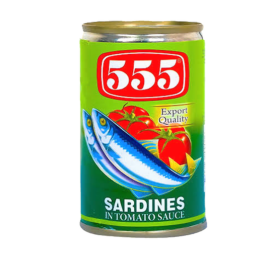 555 Sardines in tomato sauce 155 g