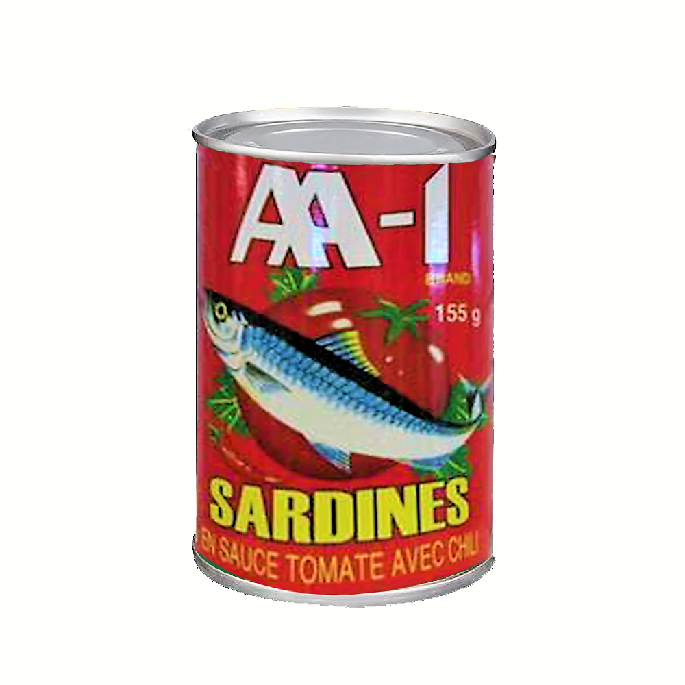 AA-1 Sardines in Tomato Hot Sauce 155g