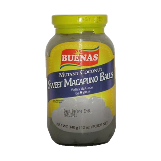 Buenas Boules de macapuno sucrées 340g