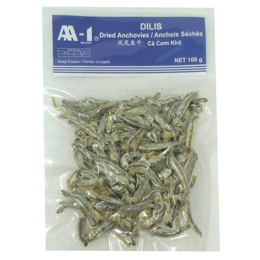 AA-1 Dried Anchovies Dilis 100g