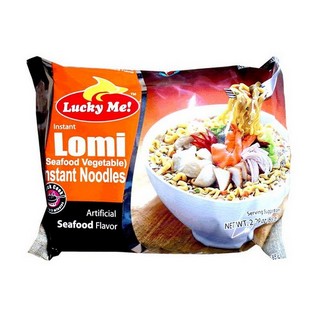 Lucky Me Lomi aux légumes et fruits de mer Pack 65g