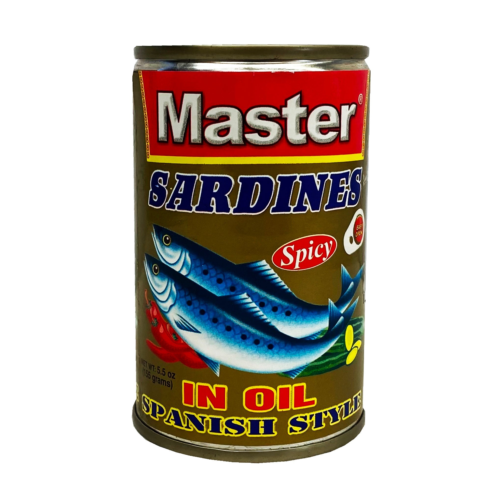 Master Sardines in Oil Spanish Style 155g – Adobo Market