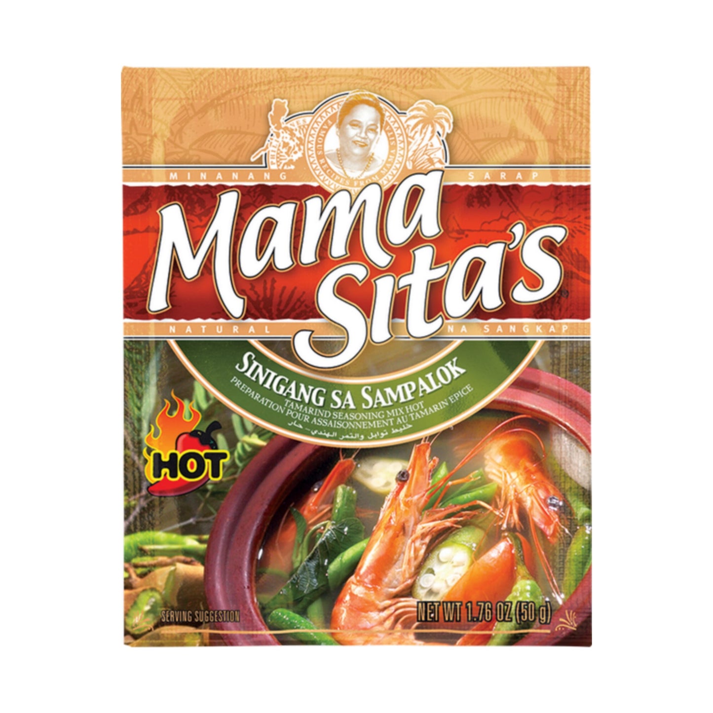 Mama Sita’s Sinigang sa Sampaloc Mix – Hot 50g