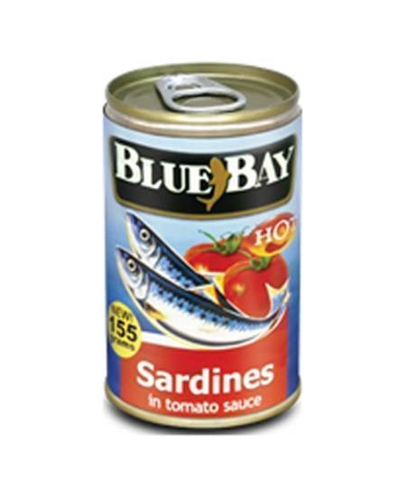 Sardines Blue Bay à la Sauce Tomate - Piquantes 155g