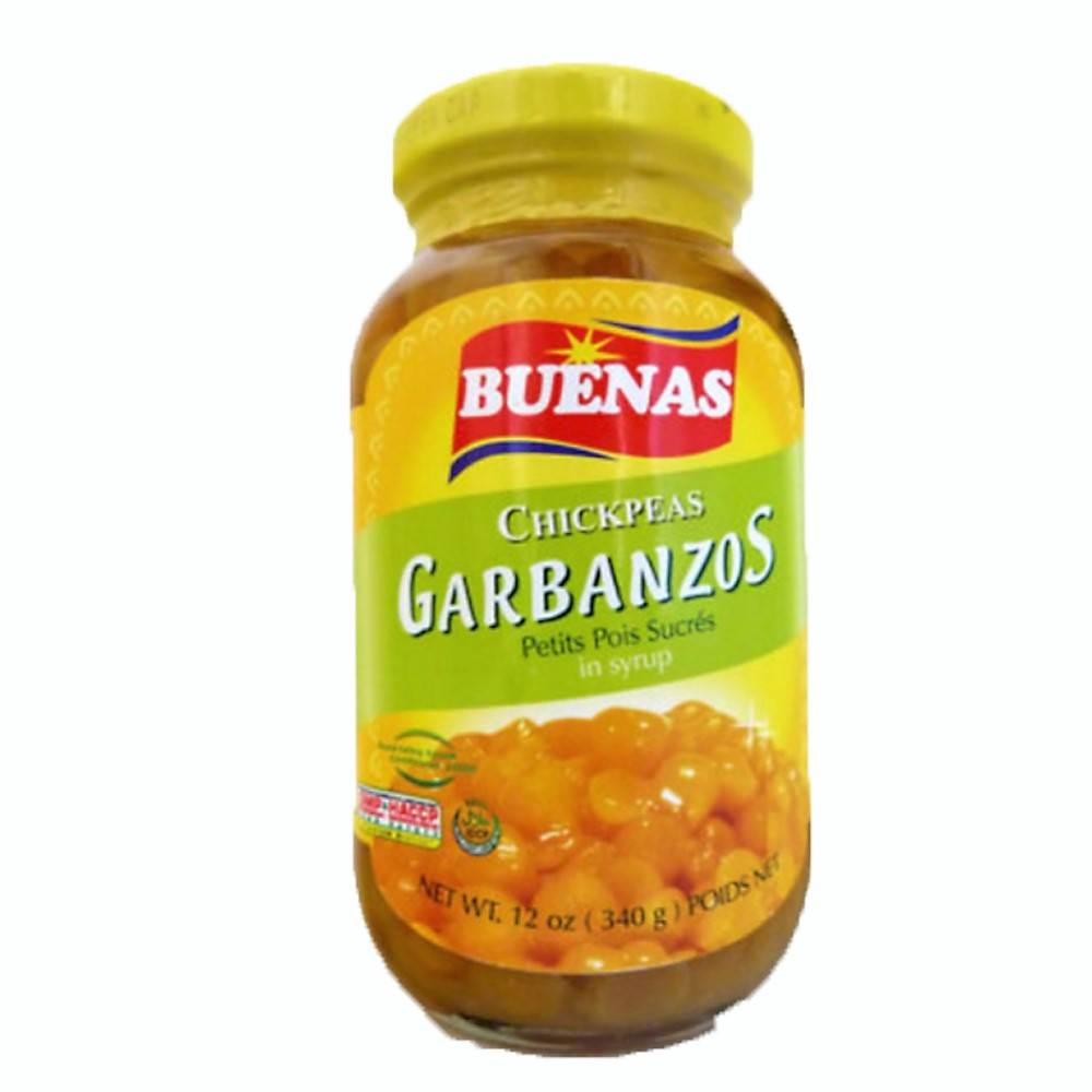 Buenas Chickpeas Garbanzo in Syrup 340g