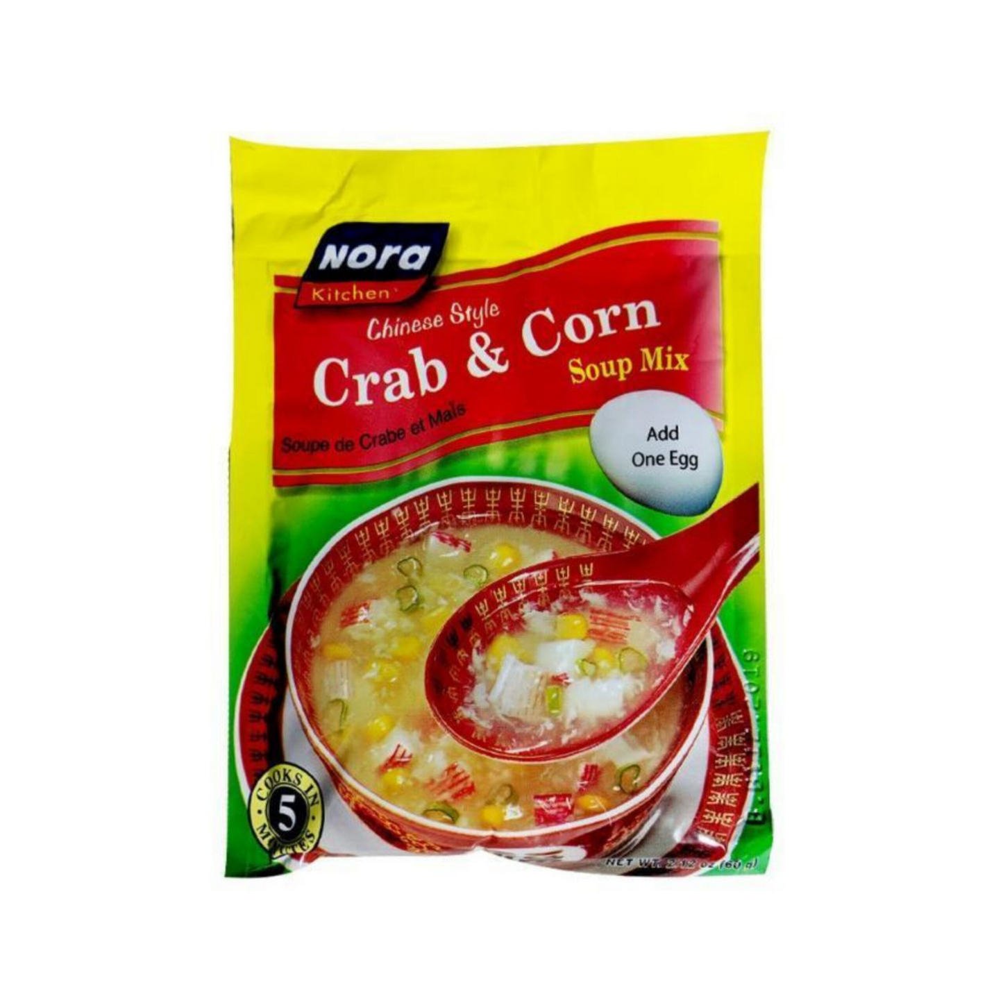 Nora Crab & Corn Soup Mix 80g