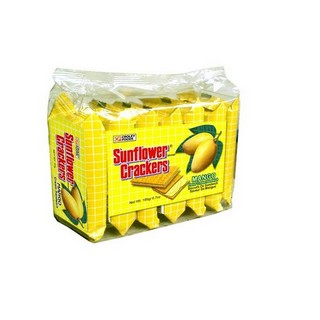 Packs de sandwichs à la crème de mangue et craquelins de tournesol 7X27g