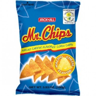 Jack 'n Jill Mr. Chips Chips de maïs au fromage nacho 100g