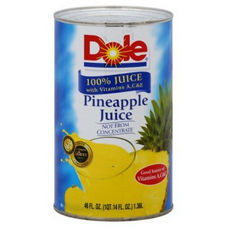 Dole 100% Pineapple Juice 1.84 L