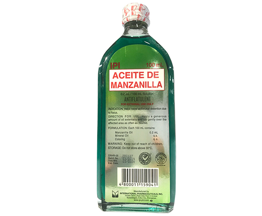 Aceite De Manzanilla 100ml LIMITE 2