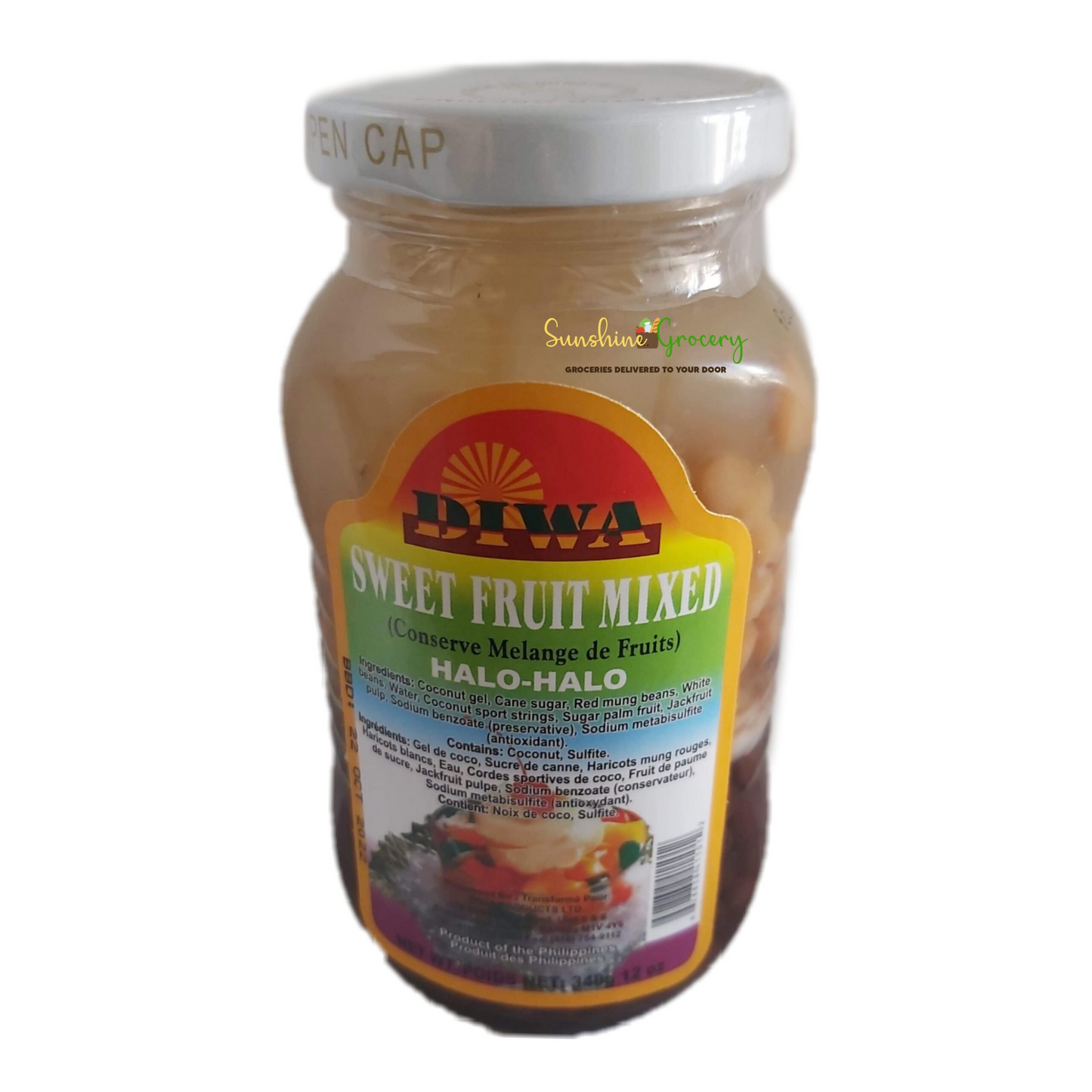 Diwa Sweet Fruit Mixed Halo-Halo 340g