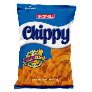 Chips de maïs au fromage et chili Chippy Jack 'n Jill 110g