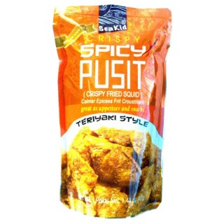 Seakid Crispy Spicy Pusit- Squid Teriyaki Style 40g