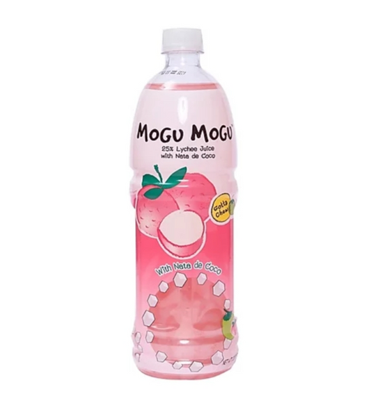 Mogu-Mogu Arôme Litchi avec Gel de Noix de Coco 1L