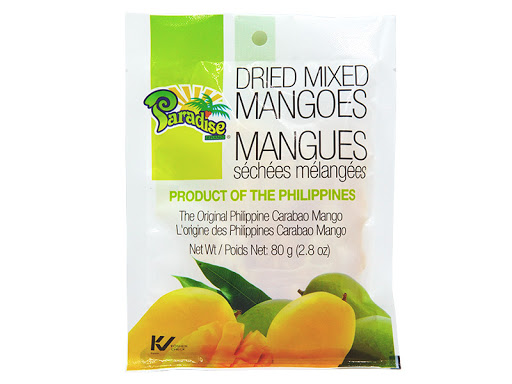 Paradise Dried Mangoes 80g