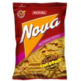 Jack 'n Jill Nova Snacks multigrains Multi Cheddar 78g