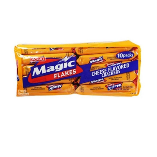 Magic Flakes Cheese Flavored Crackers 10x28g