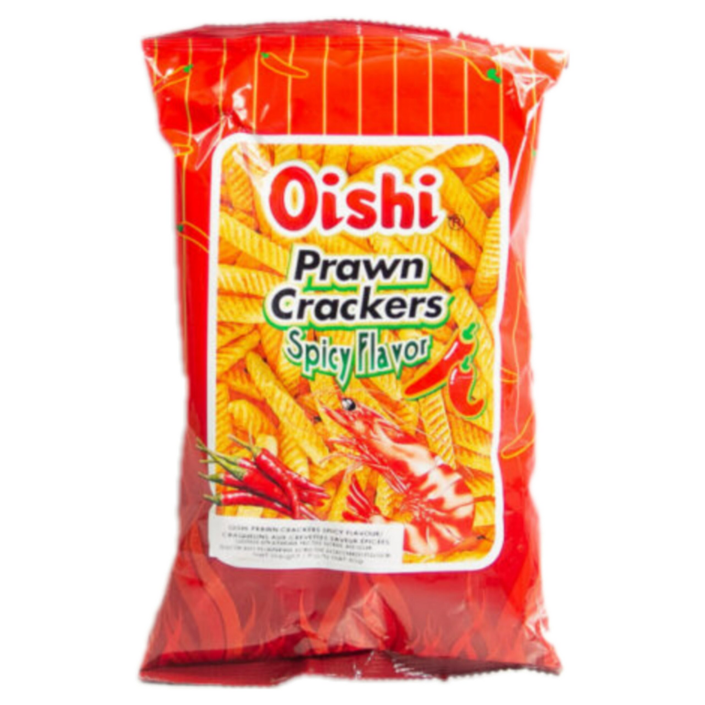 Oishi Prawn Crackers Spicy 60g