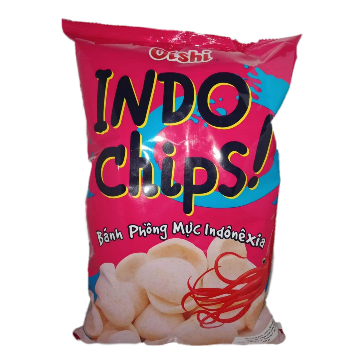 Oishi Indo Squid Crackers 80g