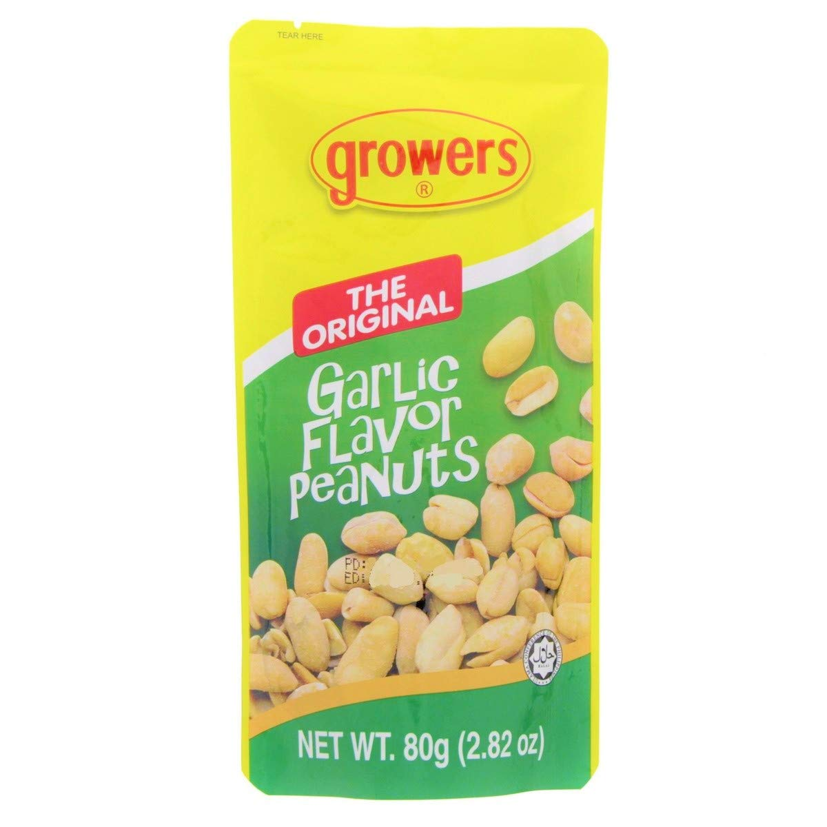 Growers Garlic Flavor Peanuts 80g