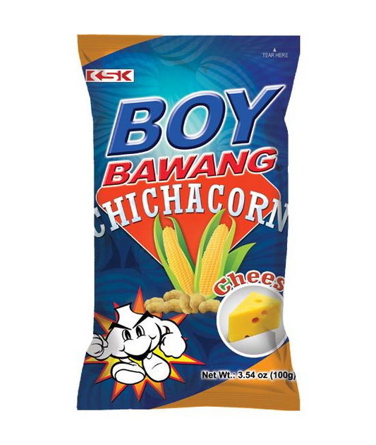 Boy Bawang Chichacorn Cheese Flavor 100g